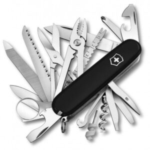 VICTORINOX SWISS CHAMP BLACK NOŽ
