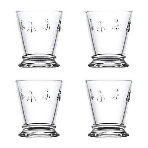 la-rochere-glassware-bee-goblet-set-4-drinking-glass-270ml