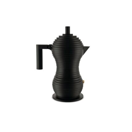 ALESSI KAFETIJERA ZA ESPRESSO PULCINA CRNA