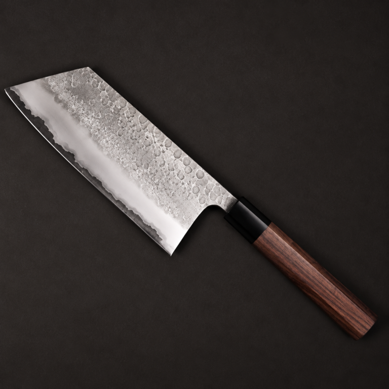 Matsubara Blue No. 2 Nashiji Kiri Cleaver 190 s osmerokutnom drškom od ebanovine