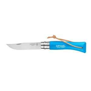 opinel cyan blue nož