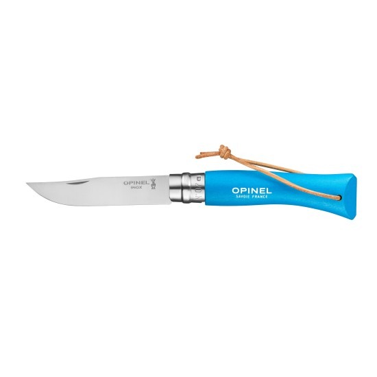opinel cyan blue nož