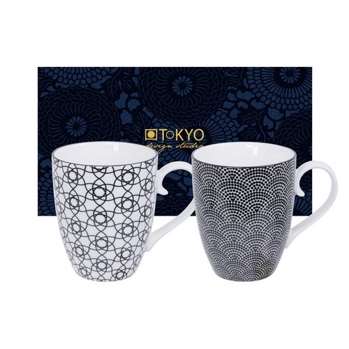 15685 TOKYO DESIGN ŠALICE NIPPON BLACK 2 SET 2/1 - Slika 1