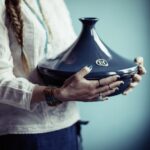 Emile Henry Tajine 32 cm plave boje