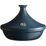 Emile Henry Tajine 32 cm plavi