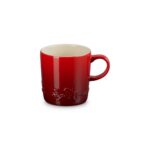 le creuset holly mug crvena