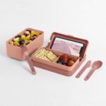 lunchbox bauletto flamingo roza