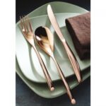 SAMBONET BAMBOO PVD COPPER PRIBOR ZA JELO - Slika 2