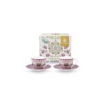 pip studio lotus & lily set šalica sa tanjurićima za espresso