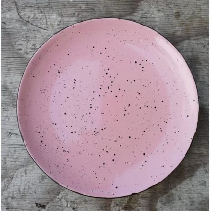 rendes tanjur plitki okrugli 31 cm roza