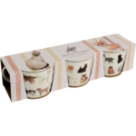 LAURA ASHLEY SET ŠALICA DOGS COLOR 3/1