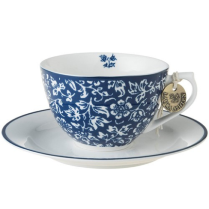 LAURA ASHLEY ŠALICA I TANJURIĆ SWEET ALYSSUM