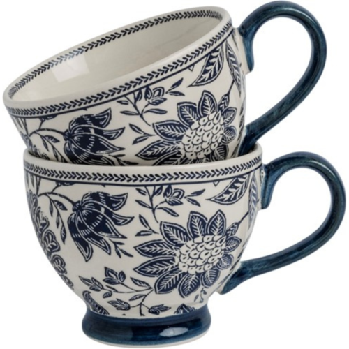 LAURA ASHLEY SET ŠALICA HEDINGHAM VELIKE plava blue