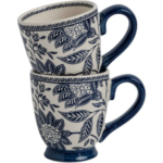 LAURA ASHLEY POKLON SET 2 ŠALICE HEDINGHAM blue