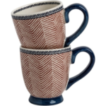 LAURA ASHLEY POKLON SET 2 ŠALICE EDWIN blue terra