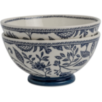 LAURA ASHLEY POKLON SET 2 ZDJELE Hedingham BLUE PLAVA