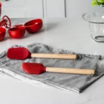 kitchenaid špatule za kuhanje crvene silikonske