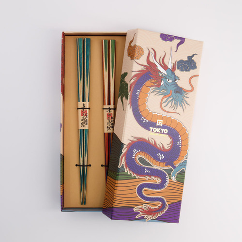 TOKYO DESIGN STUDIO POKLON SET ŠTAPIĆA ZA JELO DRAGON 2/1