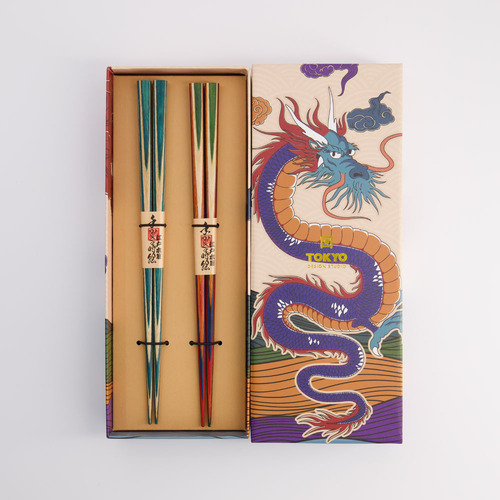 TOKYO DESIGN STUDIO POKLON SET ŠTAPIĆA ZA JELO DRAGON 2/1