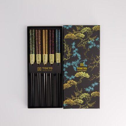tokyo design studio štapići wooden (2) black blue