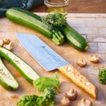 Friedr. Dick VIVUM Santoku nož s utorima 18 cm