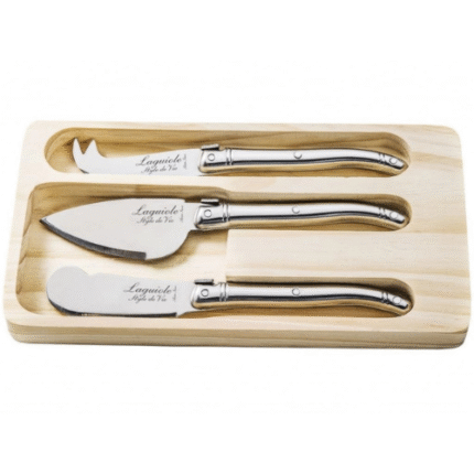 Set noževa za sir PREMIUM, 3 kom, nehrđajući čelik, Laguiole