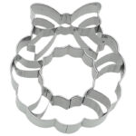 COOKIE CUTTER CHRISTMAS WREATH STAINLESS STEEL