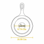 L3GP LODGE 16,9 GRILL TAVA OD LIJEVANOG ŽELJEZA