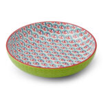 MIKASA GREEN GEOMETRIC ZDJELA