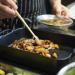 Posuda-za-pecenje-BELLE-CUISINE-35-l-pravokutna-mat-crna-porculan-REVOL