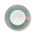 PIP STUDIO SET ŠALICA ZA ESPRESSO S TANJURIĆIMA BLOOMING TALES BLUE 120 ML - Slika 5