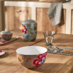 PIP STUDIO ZDJELA BLOOMING TALES FANTASY KHAKI 18 CM - Slika 2