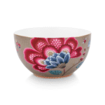 PIP STUDIO ZDJELA BLOOMING TALES FANTASY KHAKI 18 CM - Slika 3