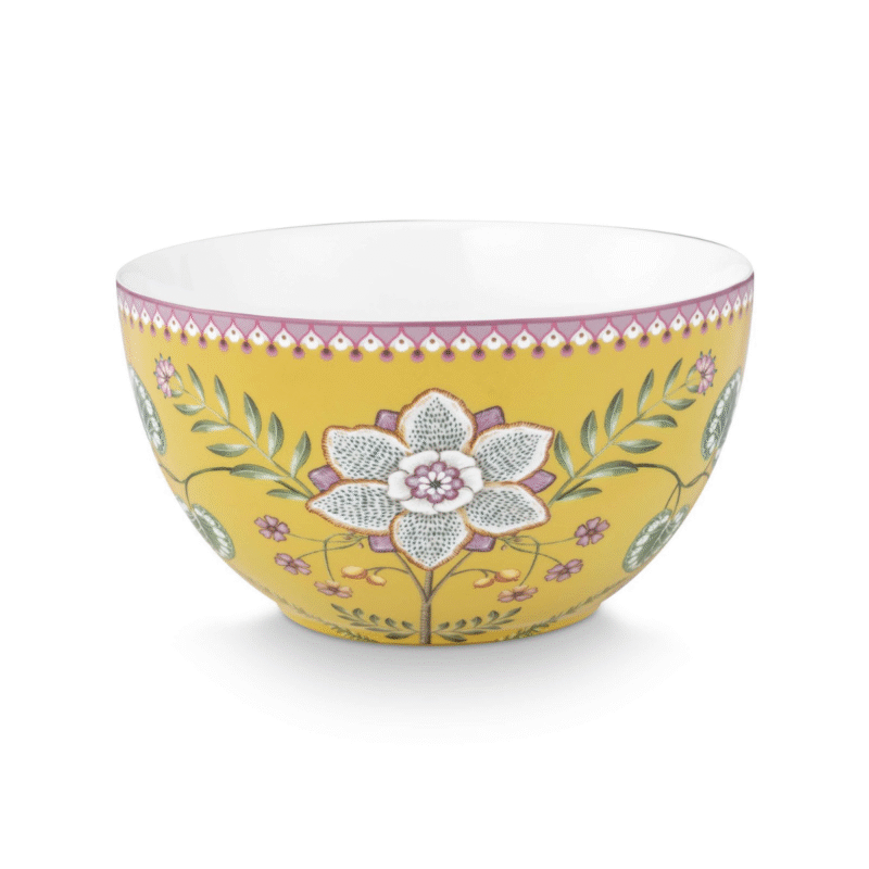 PIP STUDIO ZDJELA LILY& LOTUS YELLOW 18 CM