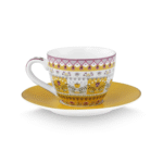 PIP STUDIO SET ŠALICA ZA ESPRESSO S TANJURIĆIMA LILY& LOTUS YELLOW 120 ML - Slika 6