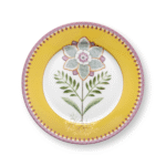 PIP STUDIO STALAK ZA KOLAČE S 3 ETAŽE LILY& LOTUS YELLOW - Slika 8