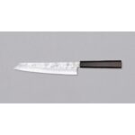 HATSUKOKORO KIRI-GYUTO NOŽ GINREI NASHIJI EBONY 205 MM - Slika 2