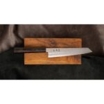 HATSUKOKORO KIRI-GYUTO NOŽ GINREI NASHIJI EBONY 205 MM - Slika 4