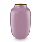 PIP STUDIO OVALNA METALNA VAZA LILAC 30 CM