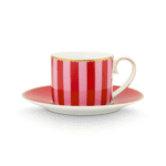 PIP STUDIO SET OD 2 ŠALICE ZA ESPRESSO RED - PINK - Slika 5