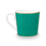 PIP STUDIO SET OD 2 ŠALICE LOVE BIRDS MEDALLION EMERALD 190 ML - Slika 6