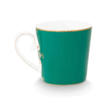 PIP STUDIO SET OD 2 VELIKE ŠALICE LOVE BIRDS MEDALLION EMERALD 300 ML - Slika 6