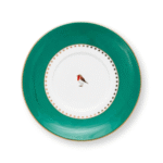 PIP STUDIO SET OD 2 ŠALICE ZA ESPRESSO S TANJURIĆIMA LOVE BIRDS STRIPES EMERALD-GREEN - Slika 8