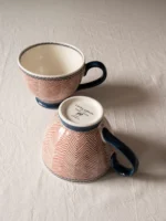 LAURA ASHLEY POKLON SET 2 ŠALICE ZA KAVU 43 CL EDWIN TERRA