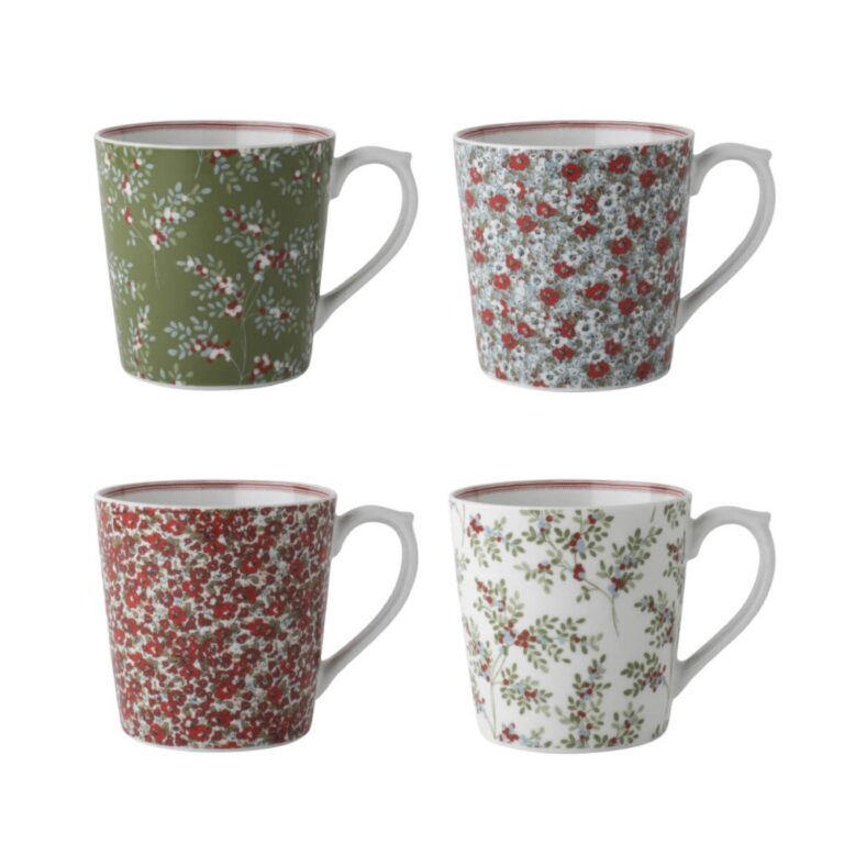 Laura Ashley set šalica 32 cl – 4 kom