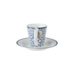 LAURA ASHLEY ŠALICA ZA ESPRESSO SA TANJURIĆEM BLUEPRINT FLORIS