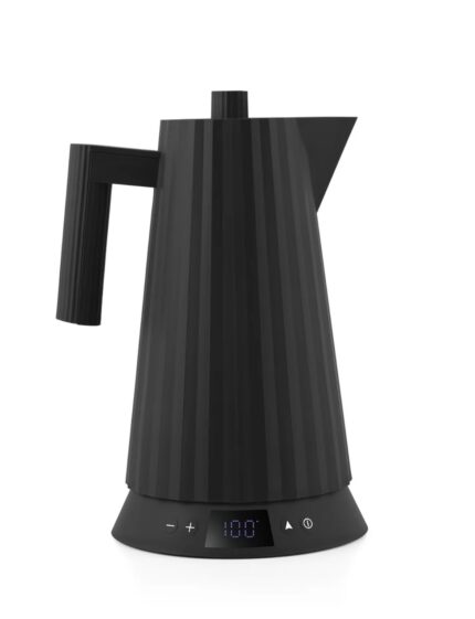 ALESSI PLISSÉ ELEKTRIČNO KUHALO ZA VODU CRNA
