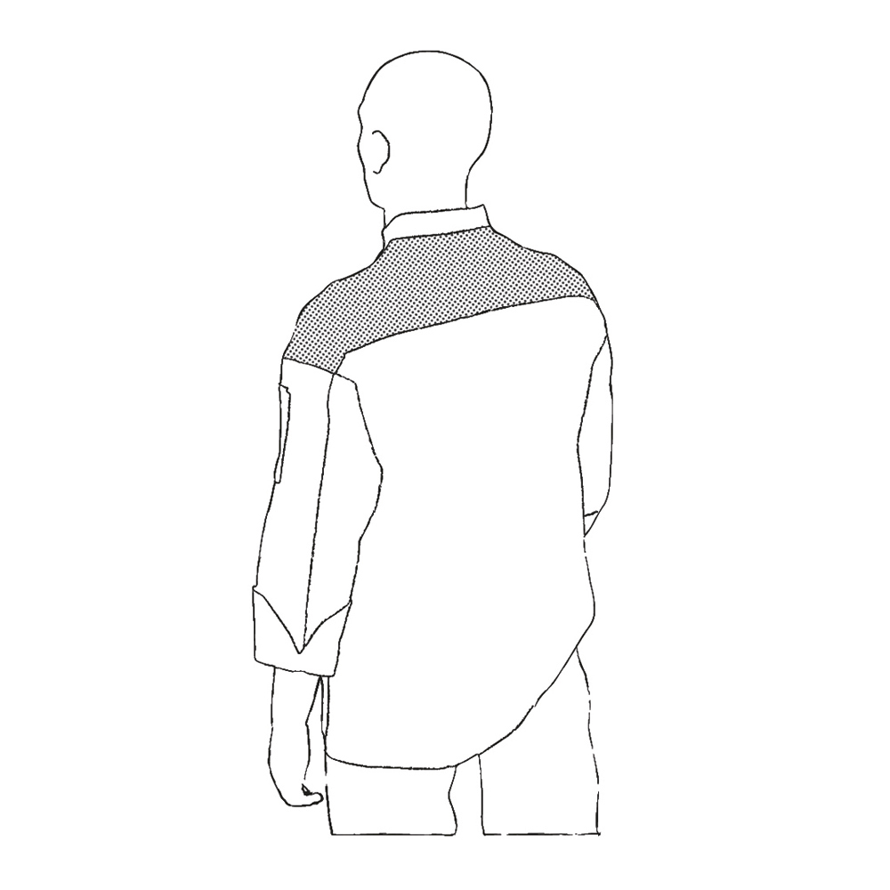 egochef airplus gornji dio leđa