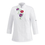 EGOCHEF KUHARSKA JAKNA FLOWERS
