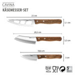 GEFU SET NOŽEVA ZA SIR CAVINA